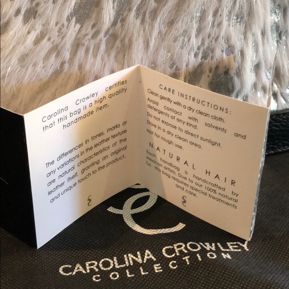 Carolina Crowley Corcega Leather Backpack NWT! - Picture 7 of 11